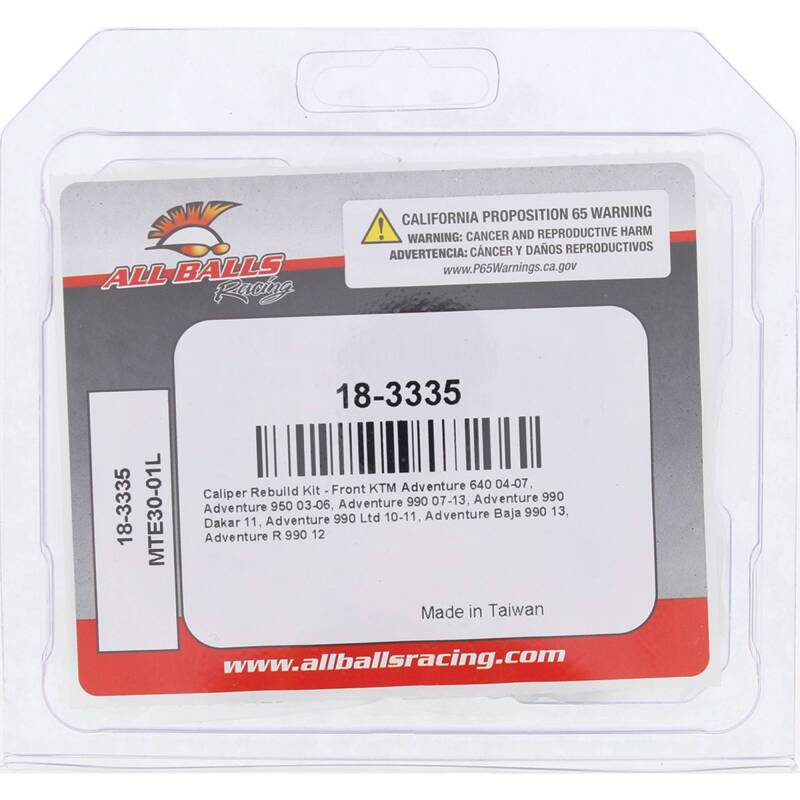 All Balls Racing KTM Caliper Rebuild Kit