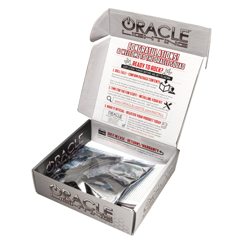Oracle 03-10 Hummer H2 Surface Mount LED Headlight Halo Kit - Green