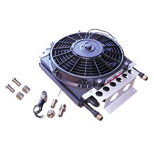 ATS Diesel Universal 19-Row Dual Fan Transmission Cooler Kit