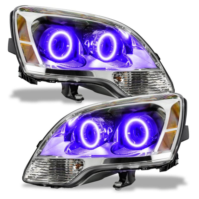 Oracle 07-12 GMC Acadia LED Headlight Halo Kit - UV/Purple