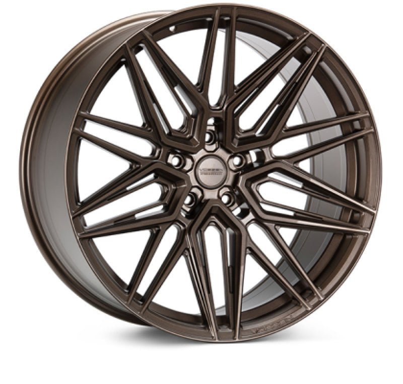 Vossen HF-7 - 20X10.5 - 5X112 - ET19 - SUPER DEEP - 66.5 - SBZ - Satin Bronze Wheel
