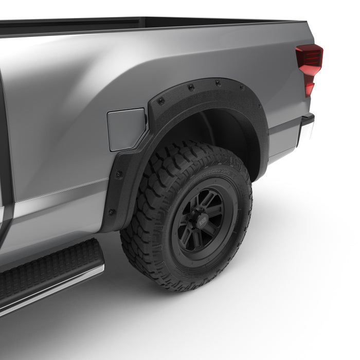EGR Baseline Series Bolt On Look Fender Flares for 16-24 Nissan Titan XD
