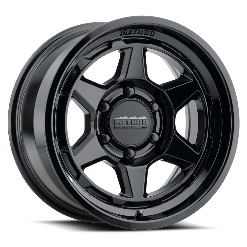 Method MR708 17x8.5 / 0mm Offset / 6x5.5 / 106.25mm CB - Gloss Black