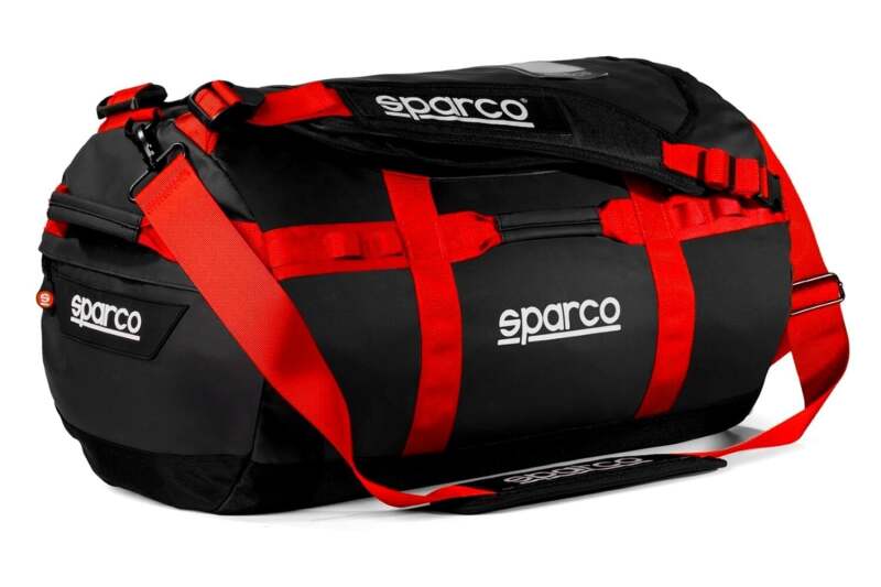 Sparco Bag Dakar Duffle LRG Black/Red