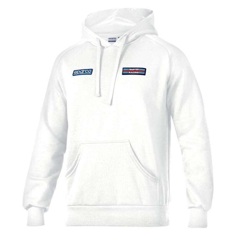 Sparco Hoodie Martini Stripes XXL - White
