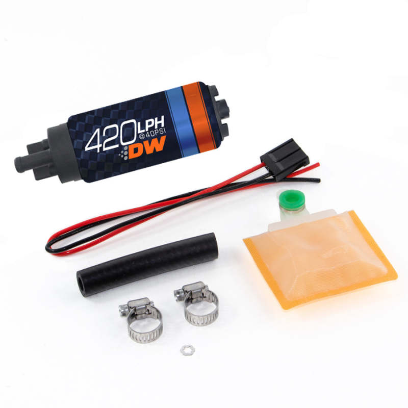 DeatschWerks DW420 Series 420lph In-Tank Fuel Pump w/ Universal Install Kit