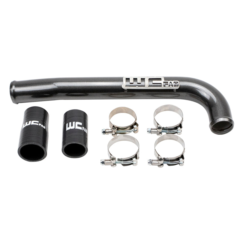 Wehrli 03-09 Dodge 5.9L/6.7L Cummins (Non-Twin CP3) Upper Coolant Pipe - Brizzle Blue