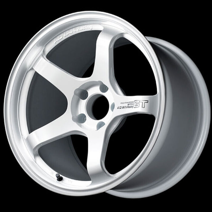 Advan GT Beyond 18x9.5 +45 5x100 Racing White Wheel