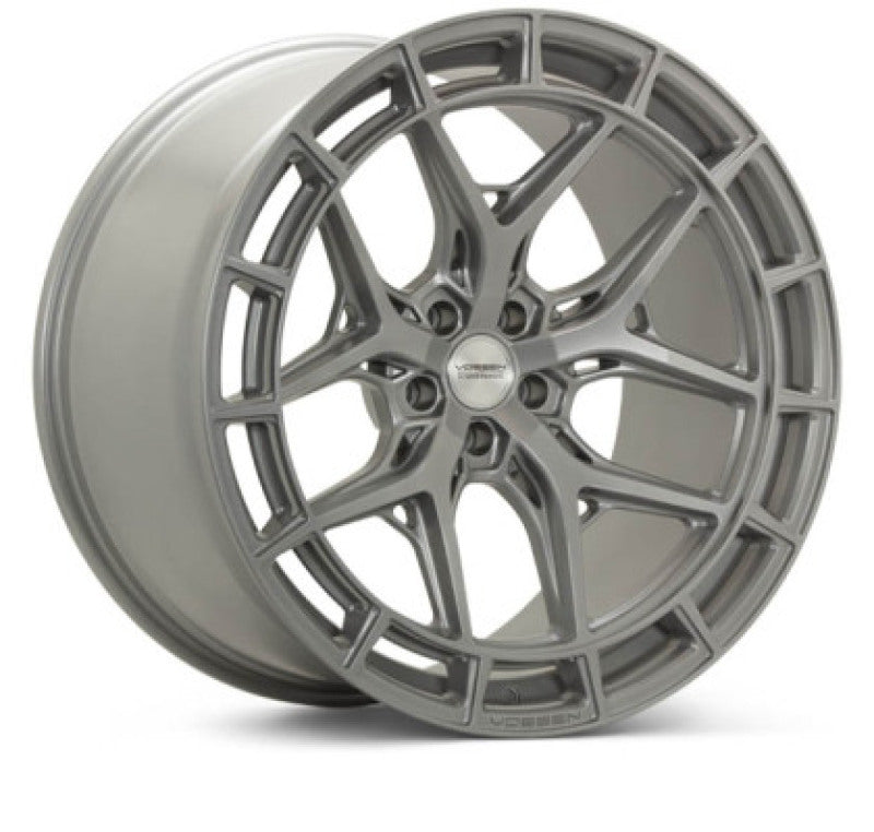 Vossen HFX-1 - 20X9.5 - ET15 - DEEP - 78.1 - SSV - Satin Silver Wheel