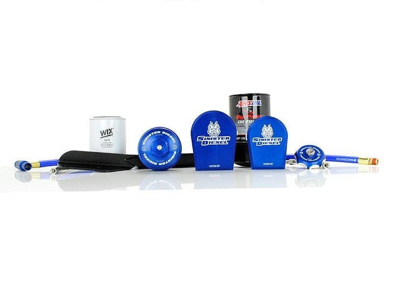 Sinister Diesel20-21 GM Duramax L5P 6.6L Coolant Filtration System (W/ Wix)