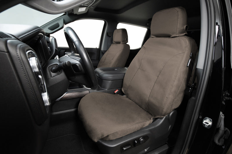 Covercraft 15-26 Ford Transit Endura Waterproof SeatSaver Second Row Seat Covers-Taupe