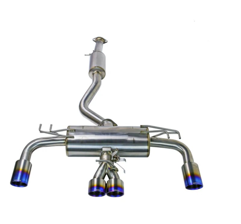 Remark x BOLD 24+ Lexus GX550 Quiet-Spec Cat-Back Exhaust - Turndown Tip