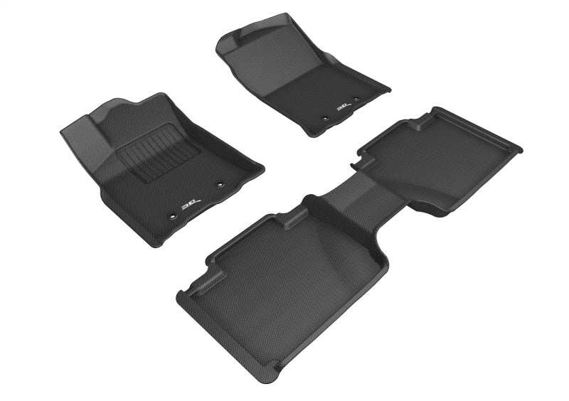 3D MAXpider 18-23 Toyota Tacoma Access Cab Kagu Black Full Set (R2 w/ SeatS)