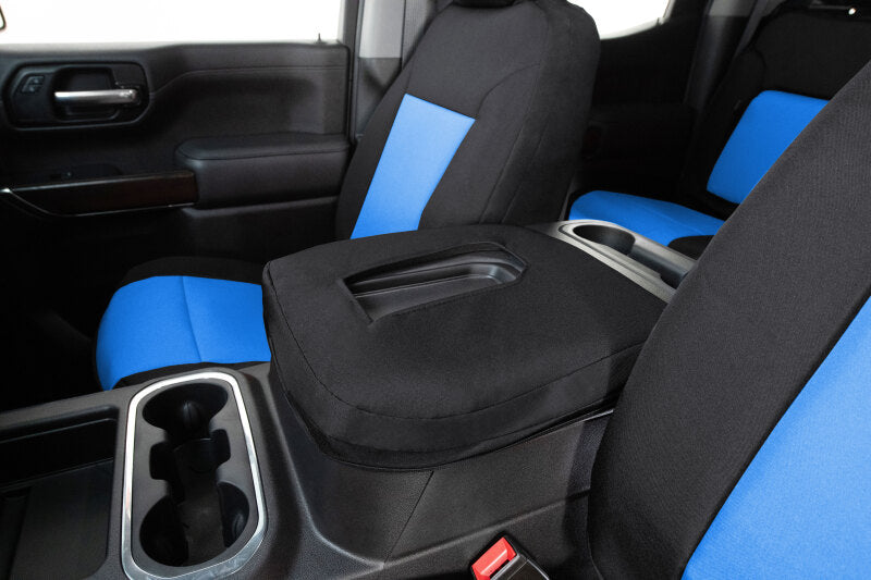 Covercraft 18-24 Chevrolet Equinox/GMC Endura PrecisionFit Custom Front Row Seat Covers - Blue/Black