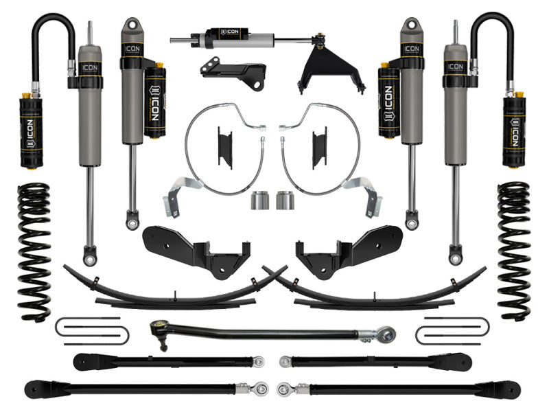 ICON 23 Ford F250/F350 4.5in Stage 7 Suspension System Diesel w/ Expansion Packs