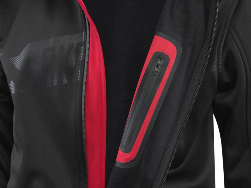 Akrapovic Mens Corpo Softshell Jacket Black - 2XL