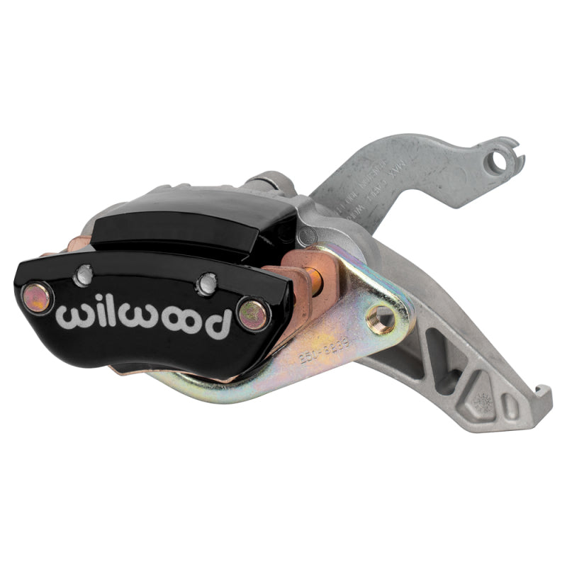 Wilwood MC4 Mechanical Parking Brake Caliper - R/H - Black - 0.81in Disc