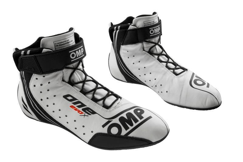 OMP ONE EVO X SHOES MY2024 FIA 8856-2018 FLUO YELLOW SIZE 41