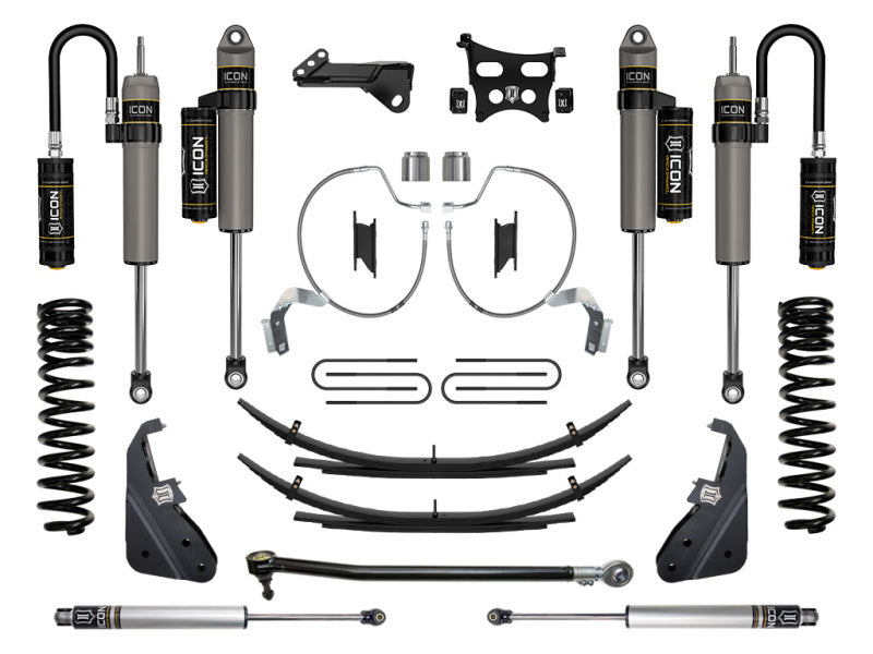 ICON 23 Ford F250/F350 4.5in Stage 4 Suspension System Diesel w/ Expansion Packs