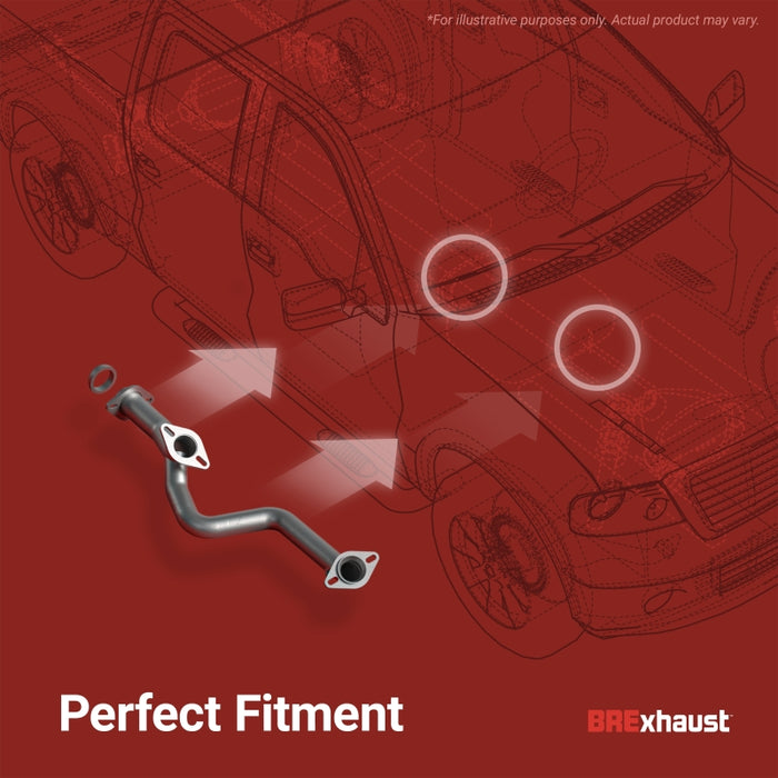 BRE Exhaust 08-10 Grand Caravan Routan Town & Country 3.3L 3.8L 4.0L Front Pipe Kit