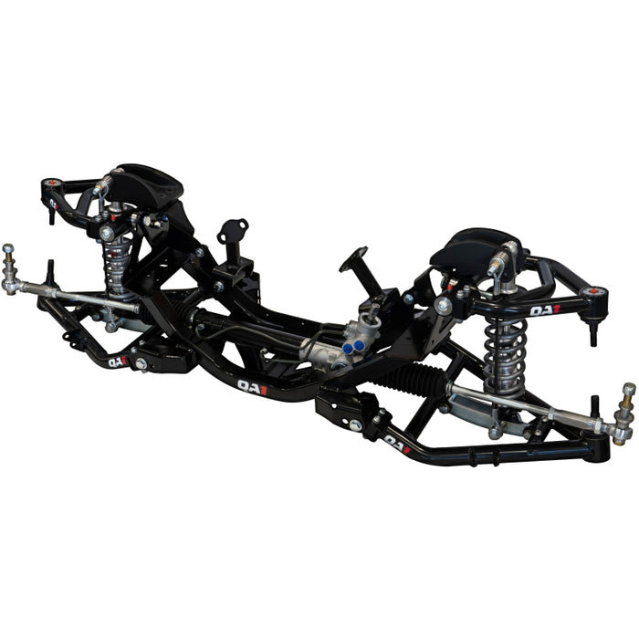 QA1 73-87 Chevrolet C10 Single Adjustable Front Coilover Crossmember System w/ 650lb/in Springs