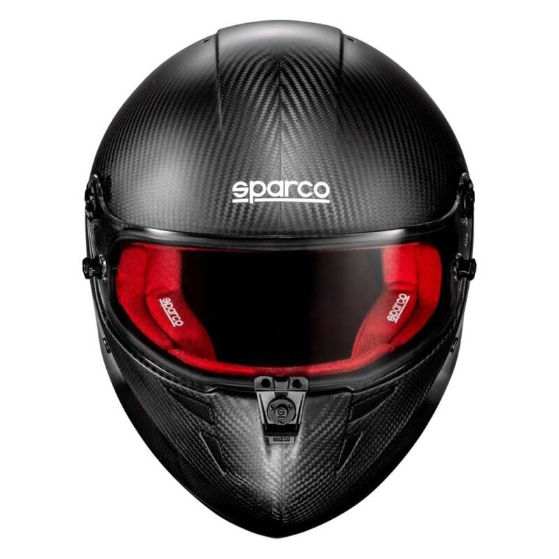 Sparco Stealth RF Helmet - Extra Large - Carbon/Red