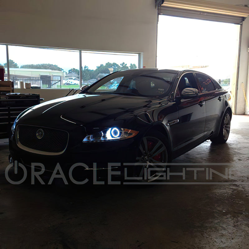 Oracle 10-15 Jaguar XJ LED Headlight Halo Kit - Red
