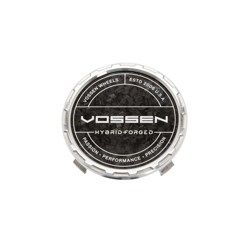 Vossen HF Carbon Billet Sport Cap 2.0 - Large (VHFL) - Transparent Clear - Forged (Gloss)