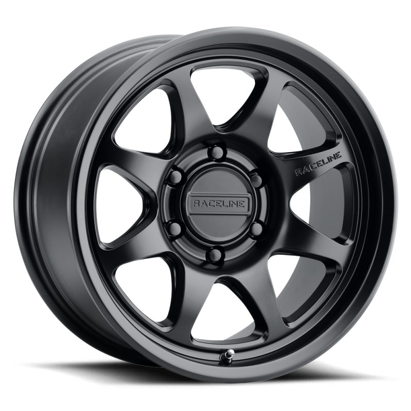 Raceline 962B Maverick 18x9in / 8x165.1 BP / 18mm Offset / 130.81mm Bore - Satin Black