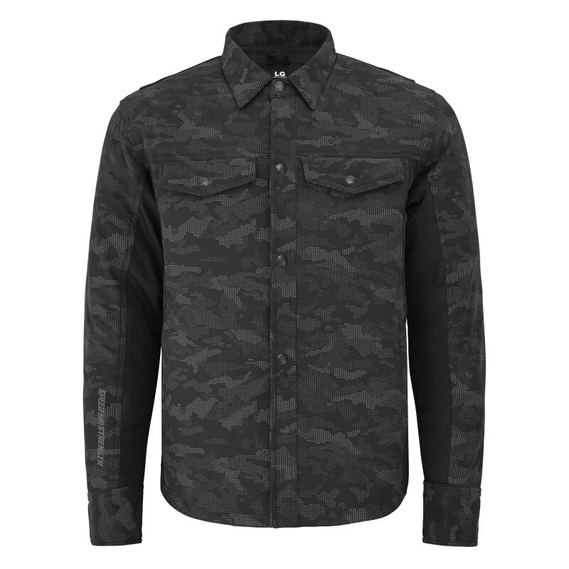Speed and Strength True Grit Mesh Moto Shirt Reflective Camo/Black - 3XL