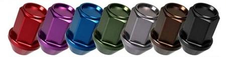 Project Kics 12X1.50 Gunmetal Leggdura Racing Lug Nuts - 20 PCS