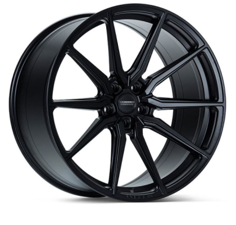 Vossen HF-3 22x11 / 5x127 / ET-6 / Super Deep / 71.5 - Satin Black Wheel