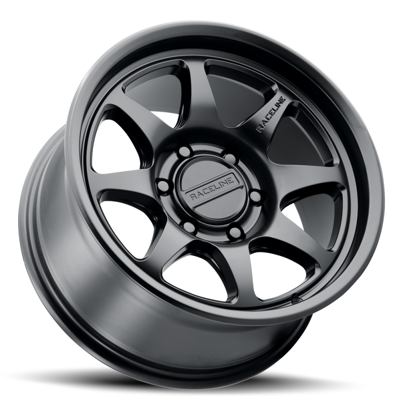 Raceline 962B Maverick 17x8.5in / 5x127 BP / 0mm Offset / 78.1mm Bore - Satin Black