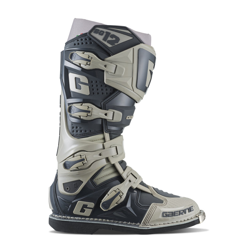 Gaerne SG12 Enduro Boot Stone Grey Size - 9.5