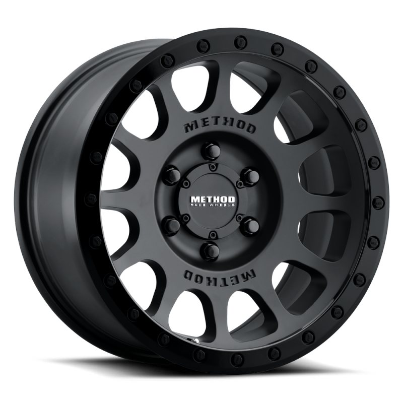 Method MR305 NV 20x9 18mm Offset 8x6.5 130.81mm CB Double Black Wheel