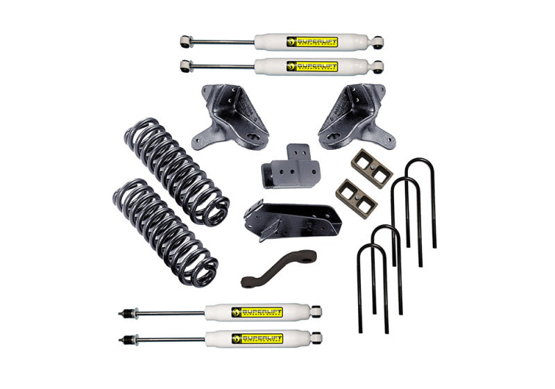 Superlift 80-96 Ford Bronco 4WD 4in Lift Kit Standard Kit w/ Superlift Shocks