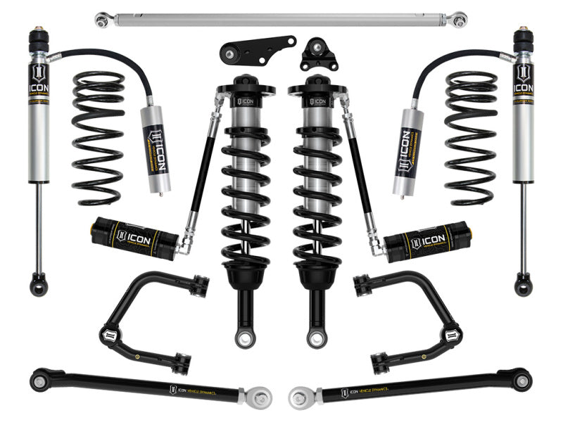 ICON 24 Land Cruiser 250 Series 1.25-3in Lift Stage 4 Suspension System Tubular