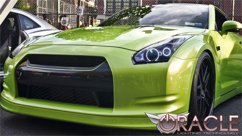 Oracle 09-13 Nissan GT-R LED Headlight Halo Kit - Red