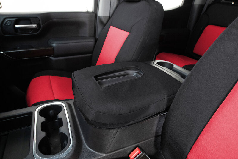 Covercraft 21-24 Toyota Venza Endura PrecisionFit Custom Front Row Seat Covers - Red/Black