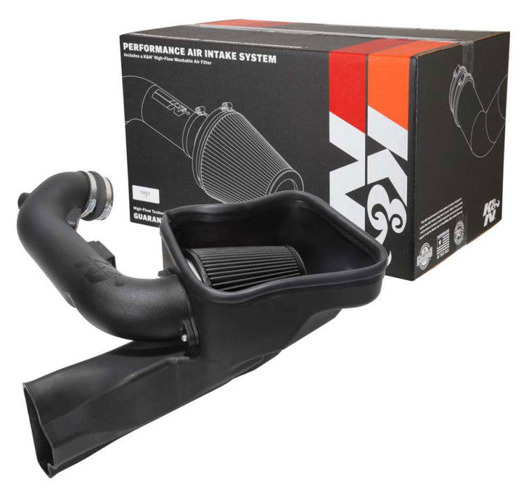 K&N 18-23 Ford Mustang GT 5.0L V8 F/I DRYFLOW Performance Air Intake System