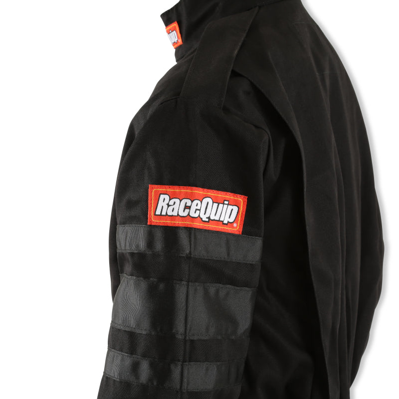 RaceQuip Black SFI-1 1-L Suit - 3XL