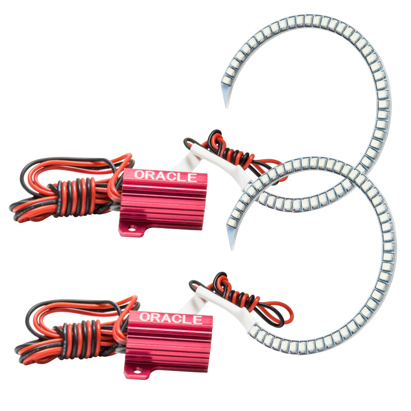 Oracle 14-17 Chevrolet Impala LED Projector Headlight Halo Kit - Red