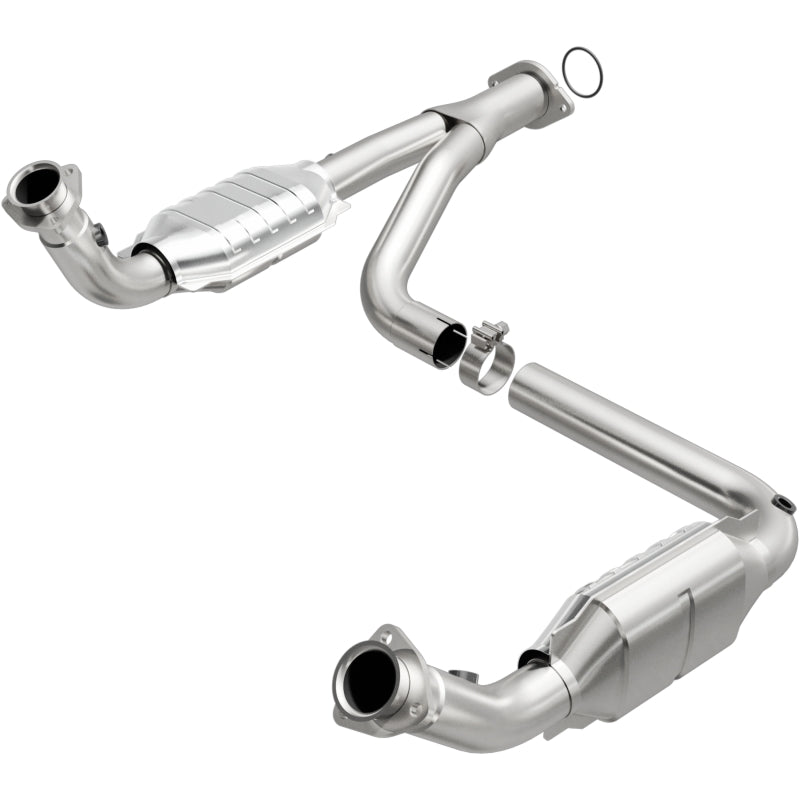 MagnaFlow DF Cat Conv 07-09 Chevrolet/GMC Silverado/Sierra 2500 HD 6.0L Y-Pipe Assy excludes Classic