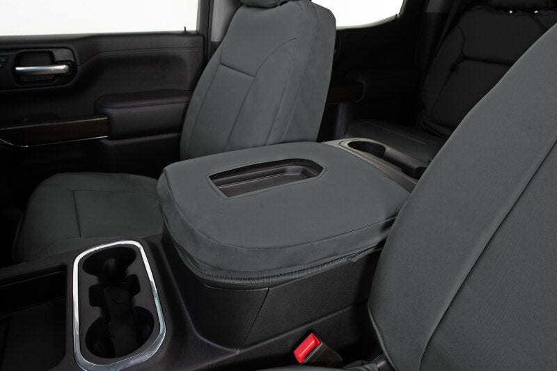 Covercraft 07-14 Chevrolet Tahoe PrecisionFit Custom Front Row Seat Covers - Charcoal/Charcoal