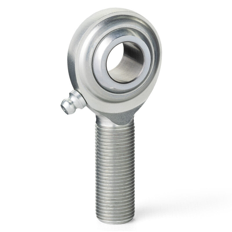 QA1 C Series 2-Pc Rod End - Male/Right Hand - .625in Bore x 5/8-18 w/Zerk - Carbon Steel