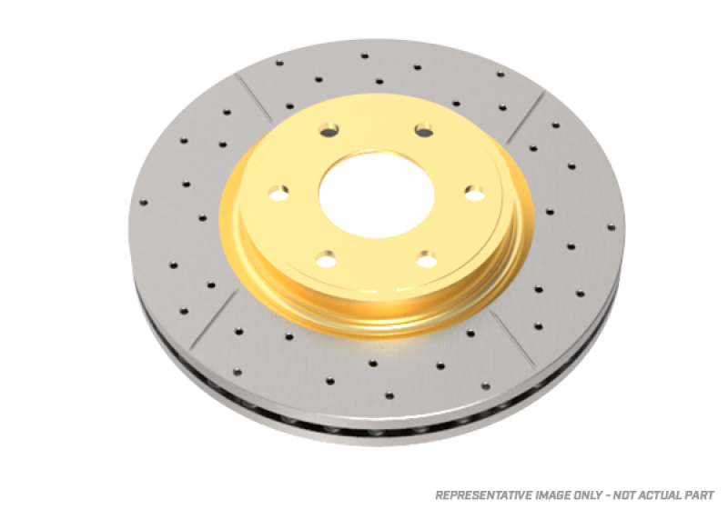 DBA 94-04 Mustang Cobra/Bullitt/Mach 1 Front Drilled & Slotted Street Series Rotor
