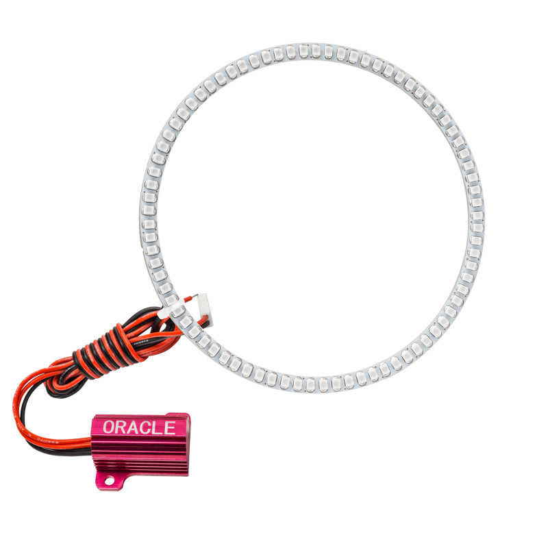 Oracle 06-13 Vespa LX50 LED Headlight Halo Kit - Red