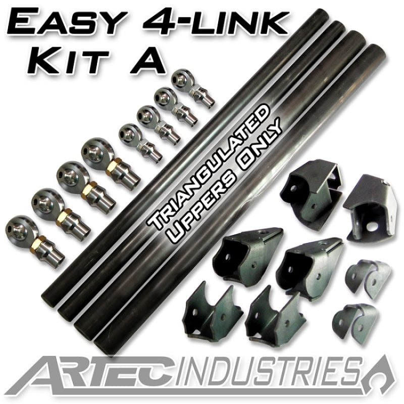 Artec Industries Easy 4 Link - Kit A - Tube - All 1 1/4 In Rod Ends