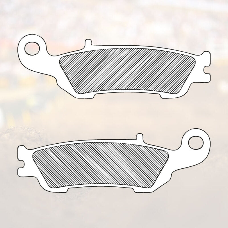 Renthal 07+ Yamaha YZ125-450/ WR250-450 Front Works Brake Pads