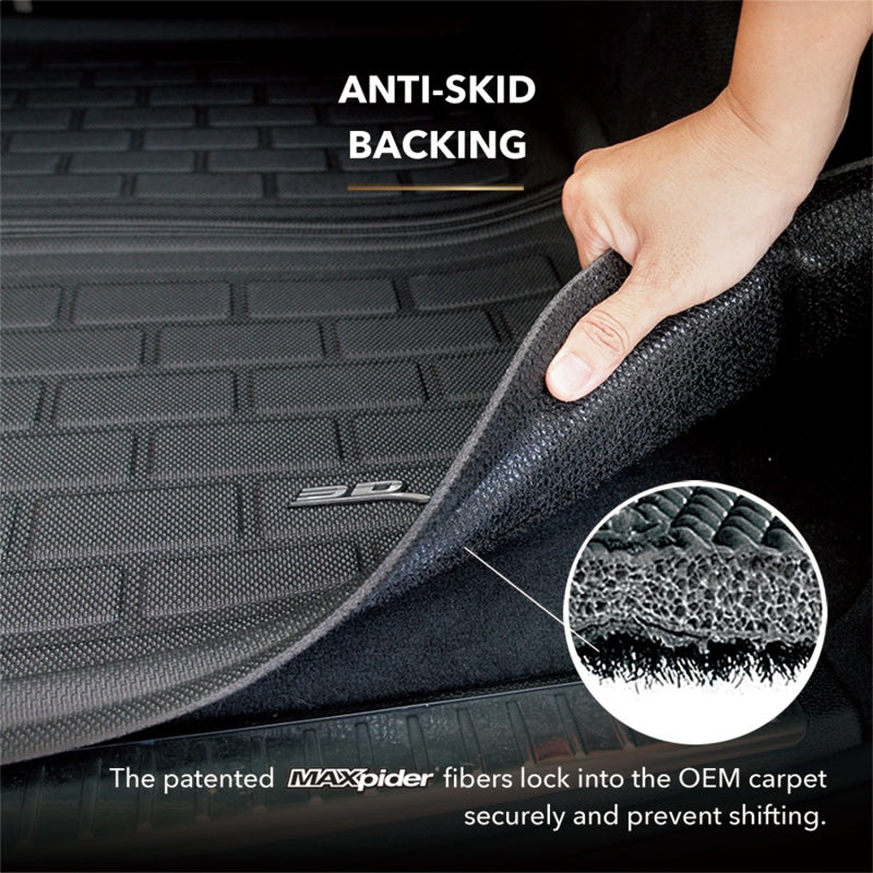 3D MAXpider 24-26 Chevrolet Equinox EV Kagu Black Cargo Liner